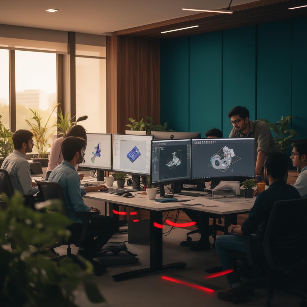 CADWORKS engineering studio in Noida